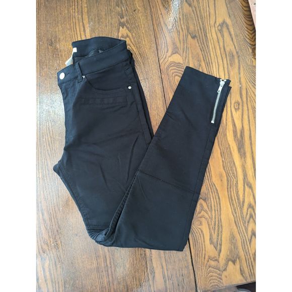 NWOT H&M skinny black pants   Sz 6 - Picture 6 of 11